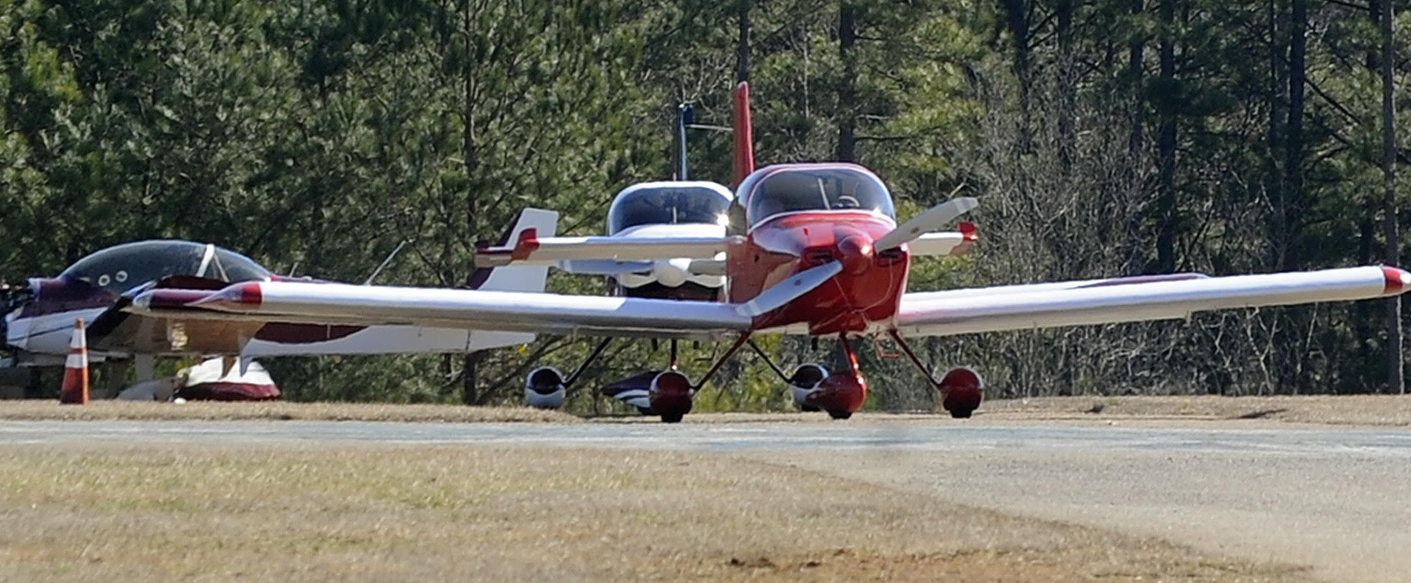 Planes at Carthage airfield